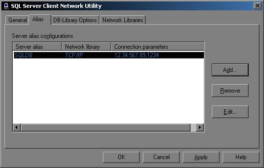 Microsoft SQL 2000 Client Network Utility Set Up Tutorial
