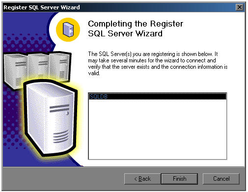 How to set up Microsoft SQL 2000 Enterprise Manager