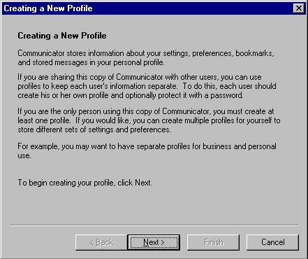 Setting Up Netscape Messenger