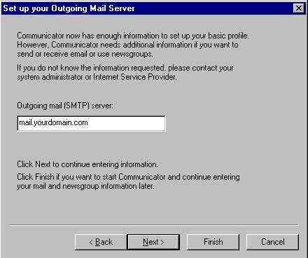 Setting Up Netscape Messenger