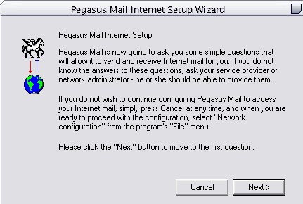 Setting Up Email Accounts in Pegasus Mail