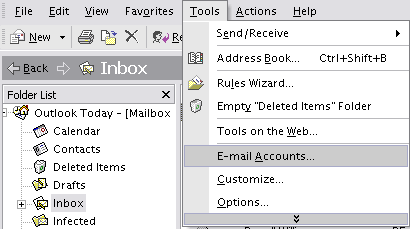 Outlook 2002 XP Tutorials